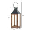 Large Hartford Candle Lantern - Decorative Outdoor & Indoor Lantern for Home Decor