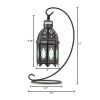 Handcrafted Moroccan Tabletop Lantern for Home Decor