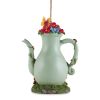 Charming Tall Teapot Birdhouse for Garden Decor