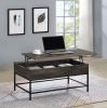 Cliff 39" Brown Lift Top Coffee Table