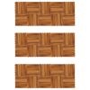 Decking Tiles Vertical Pattern 11.8"x11.8" Acacia Set of 30