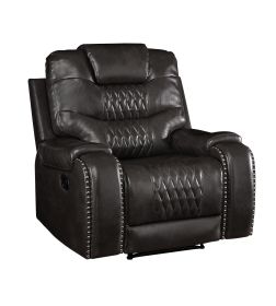 Braylon Recliner (Motion); Magnetite PU