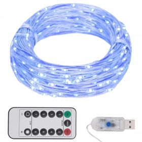 LED String with 150 LEDs Blue 49.2'