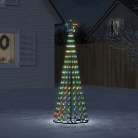 Christmas Tree Light Cone 275 LEDs Colorful 70.9"