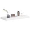 Floating Wall Shelves 4 pcs White 23.6"x9.3"x1.5" MDF