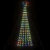 Christmas Tree Light Cone 275 LEDs Colorful 70.9"