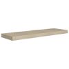 Floating Wall Shelves 4 pcs Oak 31.5"x9.3"x1.5" MDF