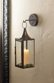 Decorative Gatehouse Hanging Candle Lantern - Outdoor & Indoor Lighting