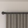 Curtain Rods for Windows 28 to 132 Inch Round Curtain Rod 1 Inch Stainless Steel Rods with Adjustable Brackets